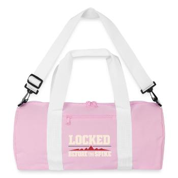 Courtiers en prêts hypothécaires, agents de prêt, - Sac de sport recyclé - rose/blanc - Devant