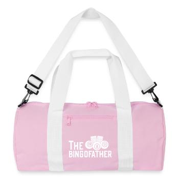 Joueur de bingo Le Bingofather Bingo - Sac de sport recyclé - rose/blanc - Devant