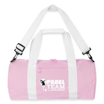 Padel - Recycled Duffel Bag - pink/white - Front