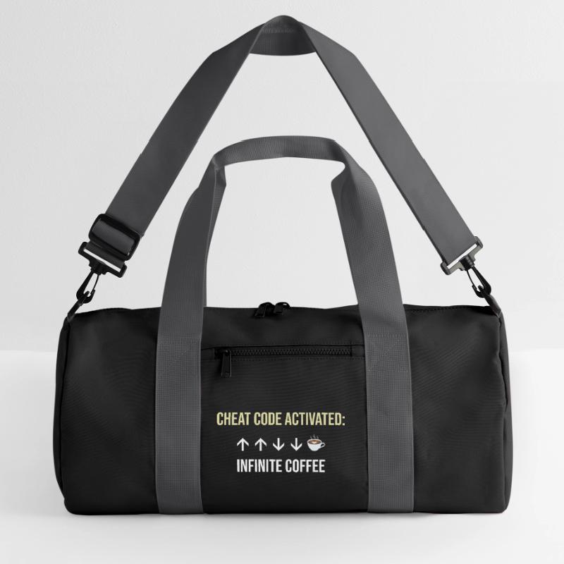 Code Triche Actif Café Infini Sac de sport recyclé