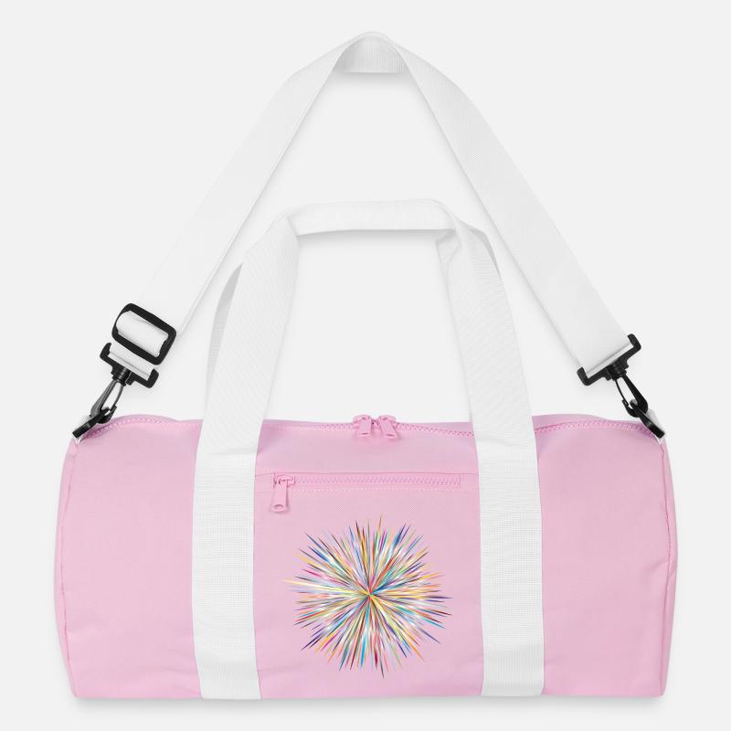 Abstract Explosion Recycelte Duffel Bag