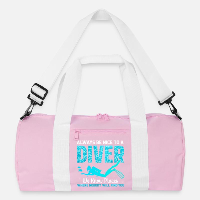 Taucher Tauchen Recycelte Duffel Bag