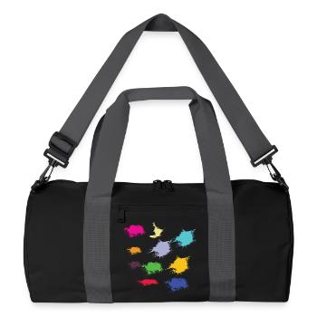 artist - Sac de sport recyclé - noir/gris graphite - Devant