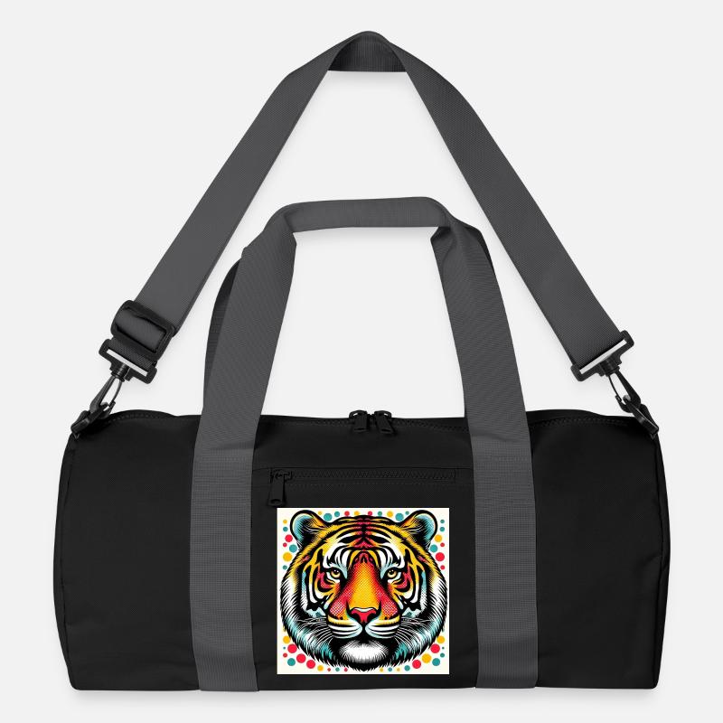 Tiger Pop Art Recycelte Duffel Bag