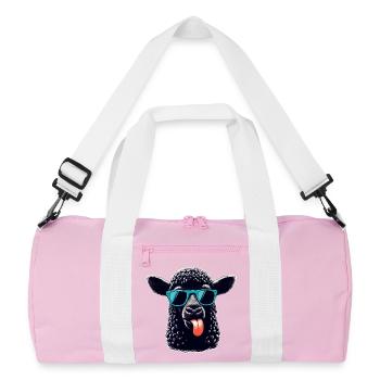 Black Sheep - Recycled Duffel Bag - pink/white - Front