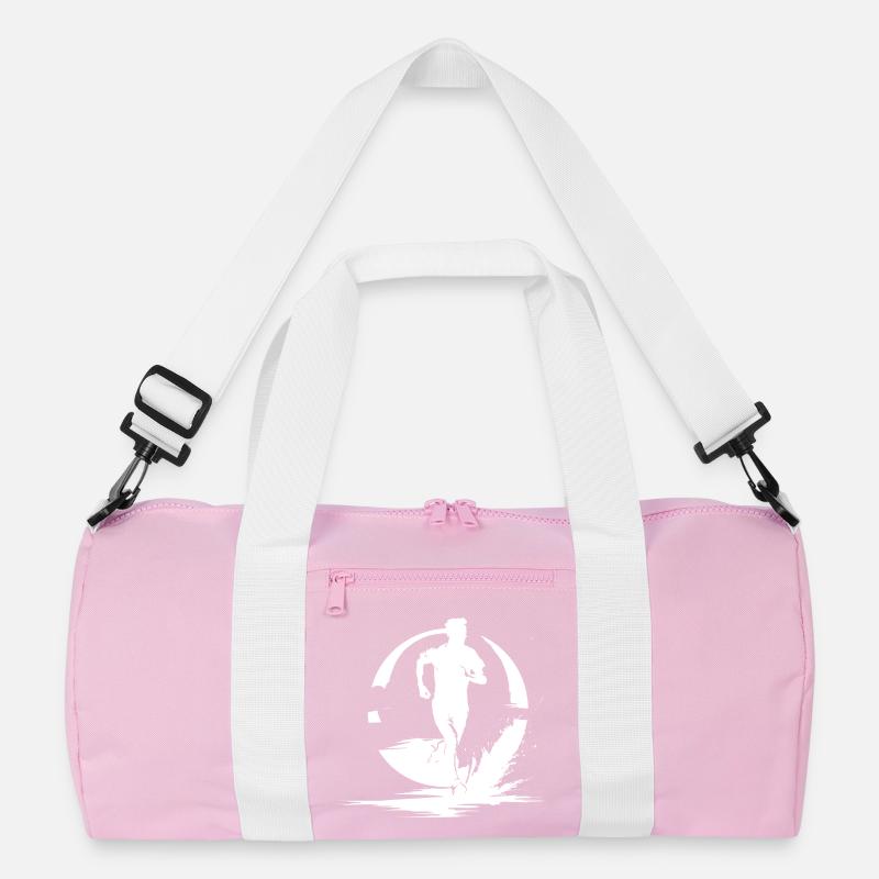 Marathon Junge Zeichnung Recycelte Duffel Bag