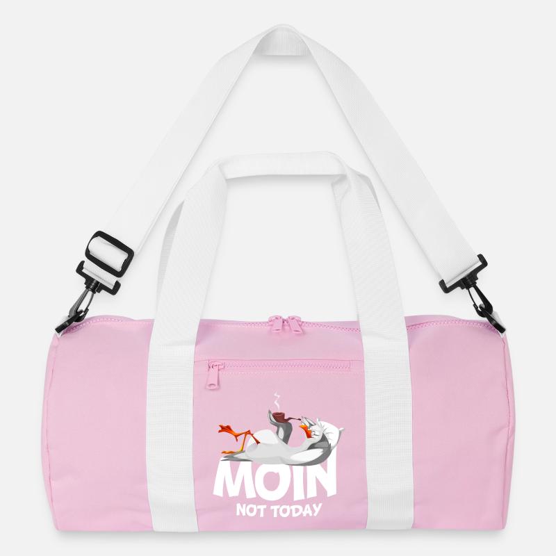 Moin Möwe Vogel Hafen Küste Faul Recycelte Duffel Bag