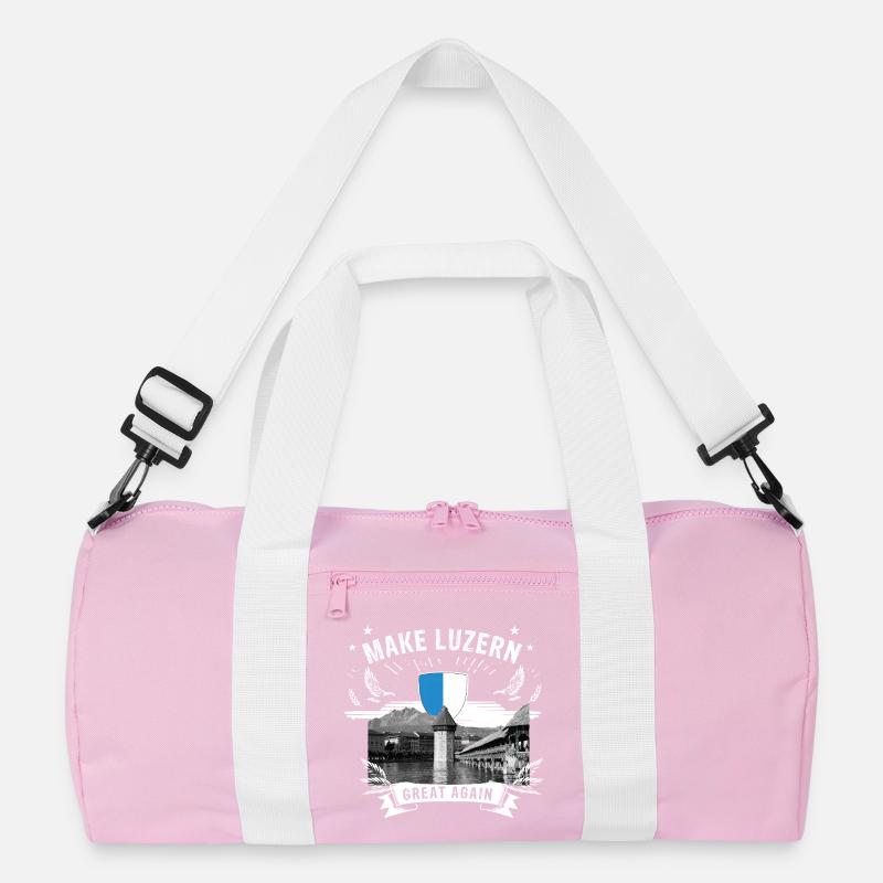 MAKE LUZERN GREAT AGAIN KI mit Wappen Recycelte Duffel Bag