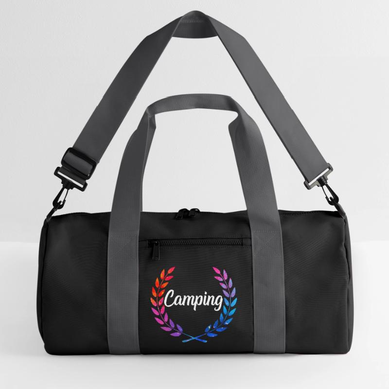 Camping Couleur Laurel Script Sac de sport recyclé