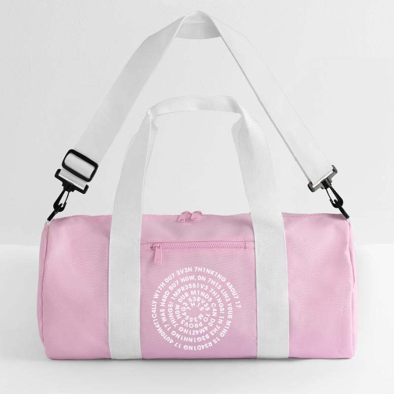 Spirale Leetspeak – Nerd Code 1337 Geek Design Sac de sport recyclé