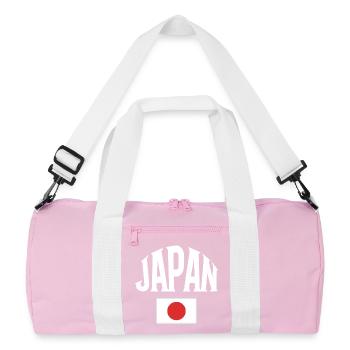Japan - Recycled Duffel Bag - pink/white - Front