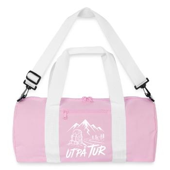 Randonnée en montagne Promenade - Sac de sport recyclé - rose/blanc - Devant