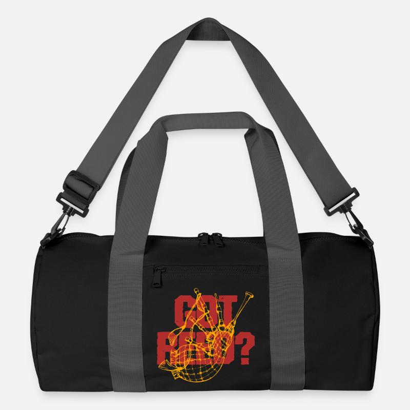 Dudelsack Dudelsackspieler Sackpfeife Got Reed? Recycelte Duffel Bag