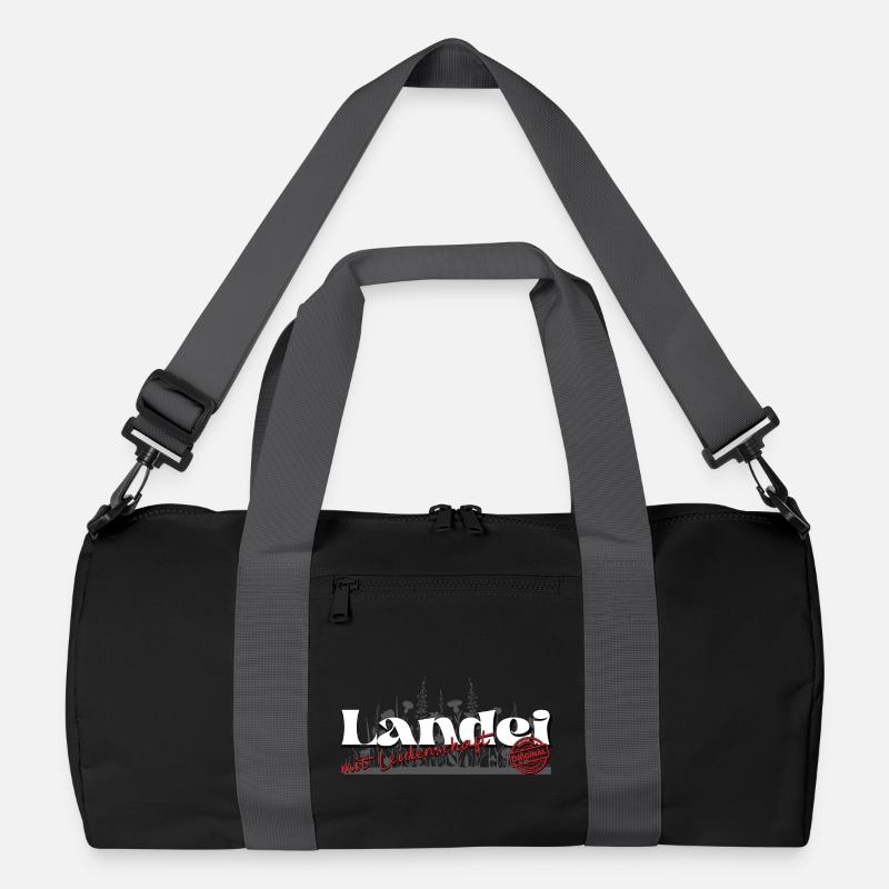 Spruch - Landei mit Leidenschaft/ Landwirt Recycelte Duffel Bag