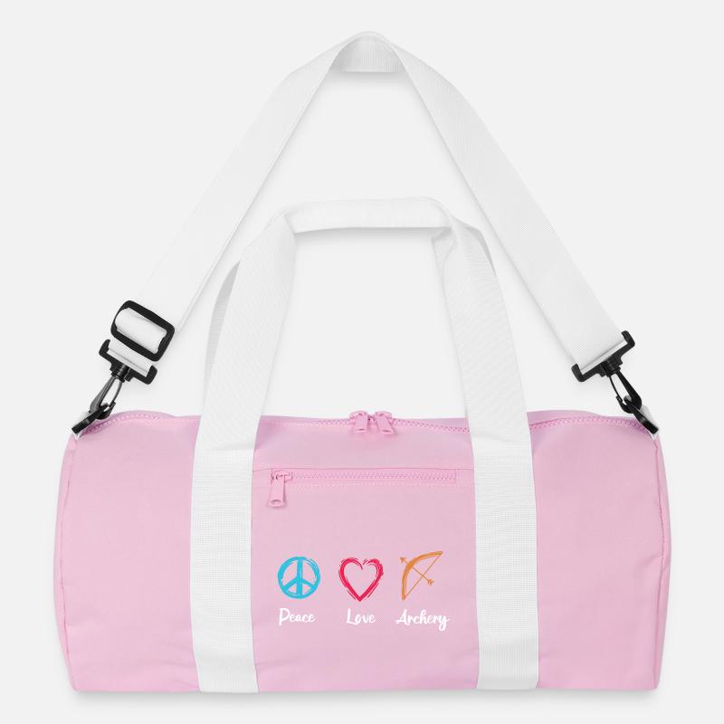 Peace Love Archery Recycled Duffel Bag