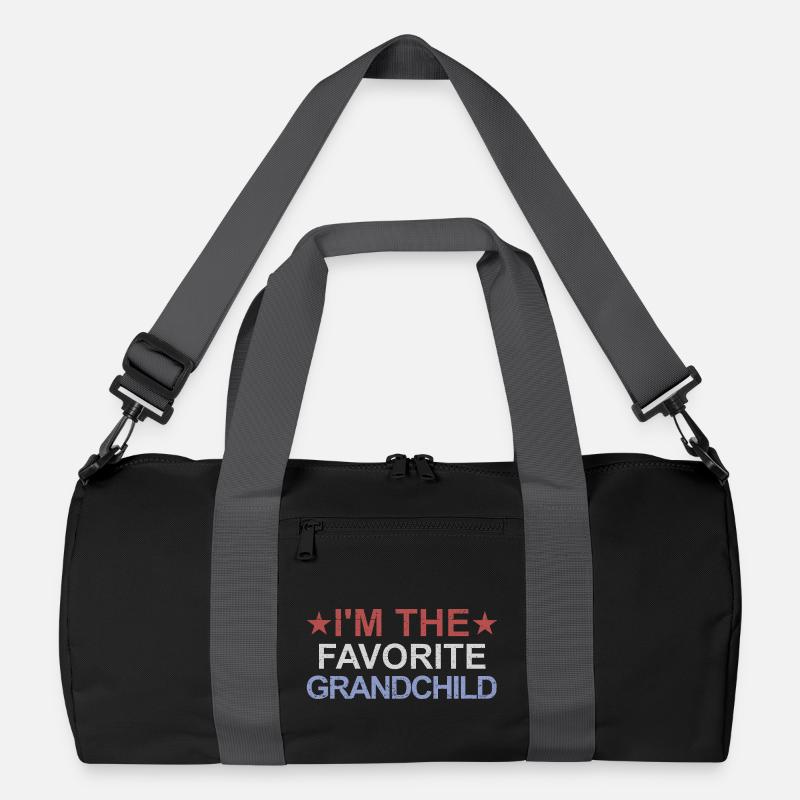 Ich bin das Lieblingsenkelkind Recycelte Duffel Bag