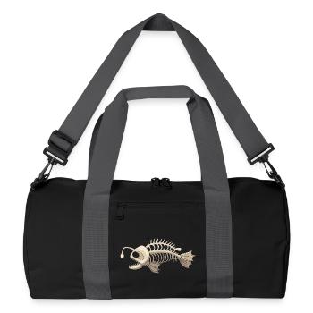 Frogfish - Recycled Duffel Bag - black/graphite grey - Front