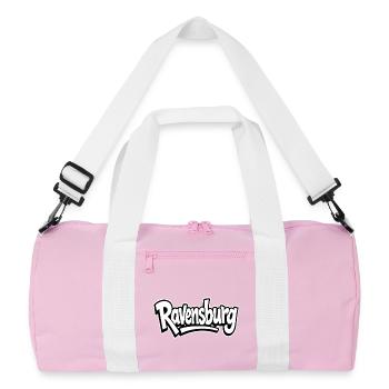 Ravensburg Heimat Fankollektion - Recycelte Duffel Bag - Rosa/Weiß - Vorne