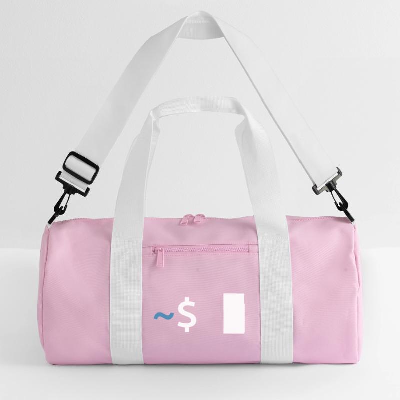 Linux Shell Command Recycled Duffel Bag
