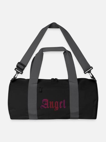 Engel - Recycelte Duffle Bag - Schwarz/Graphitgrau
