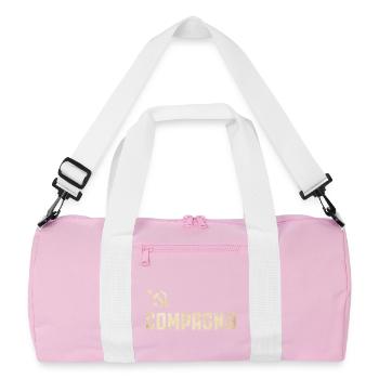 Compagnons - Sac de sport recyclé - rose/blanc - Devant