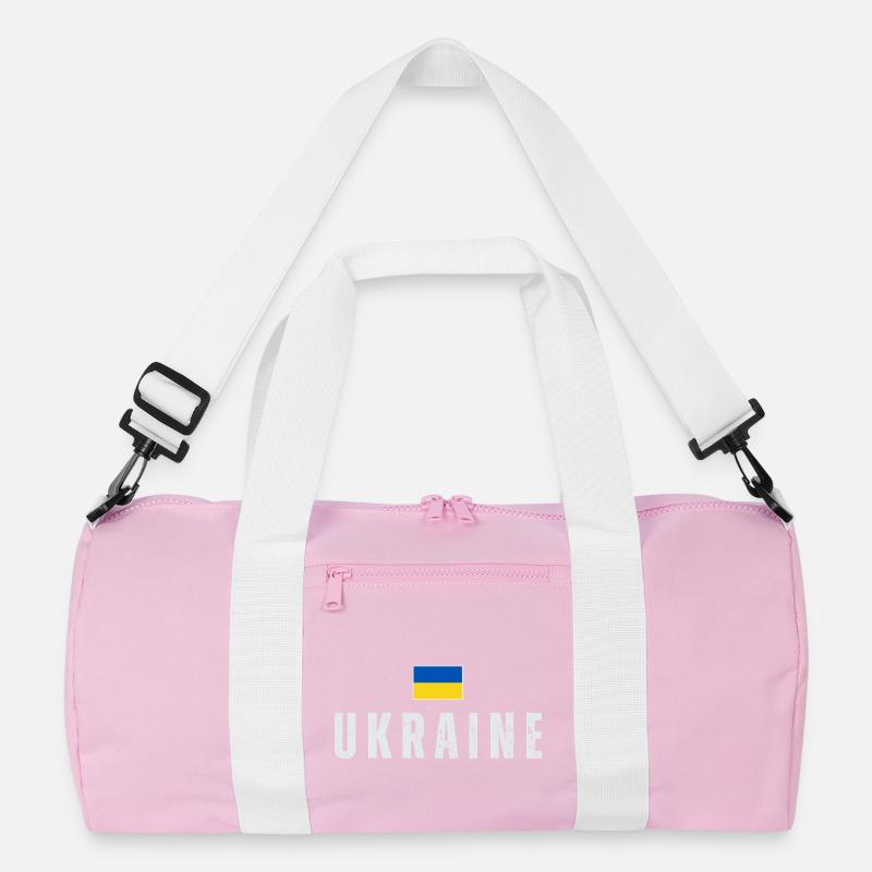 Ukrainian flag, Ukrainian pride Recycled Duffel Bag