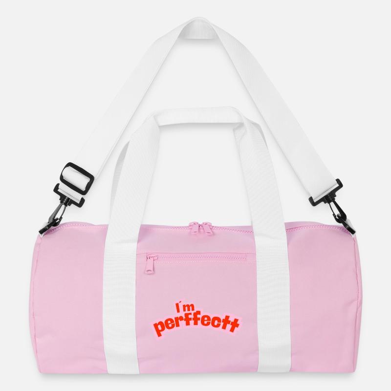 Perfektes Pink Recycelte Duffel Bag