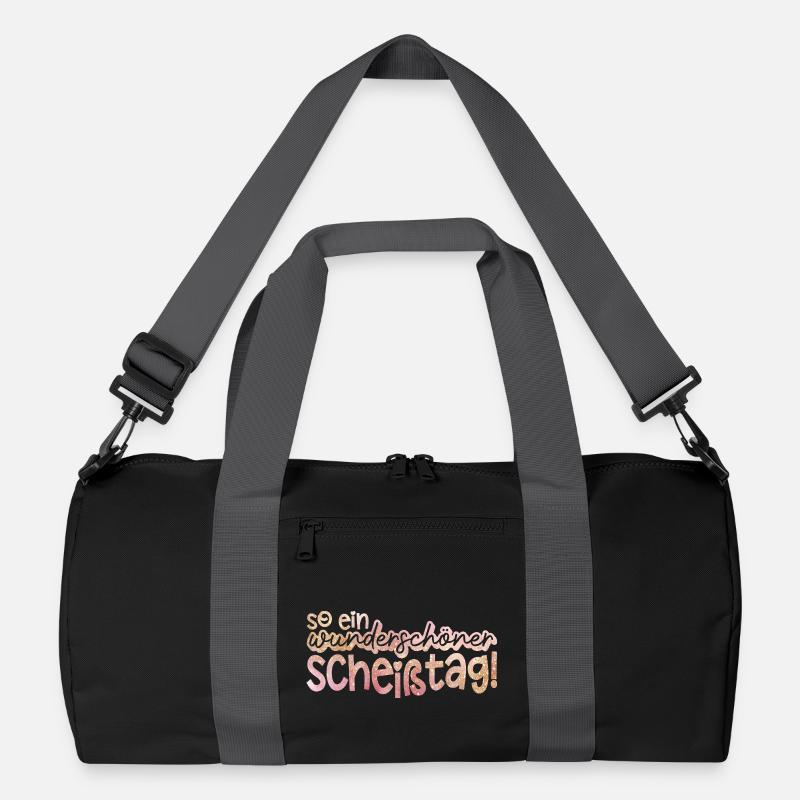 So ein wunderbarer Tag Spruch Recycelte Duffel Bag
