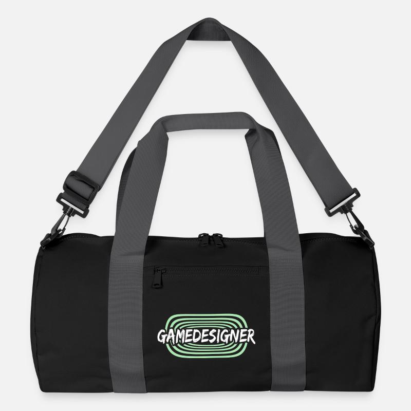 Gamedesigner als Arbeitskollege Recycelte Duffel Bag