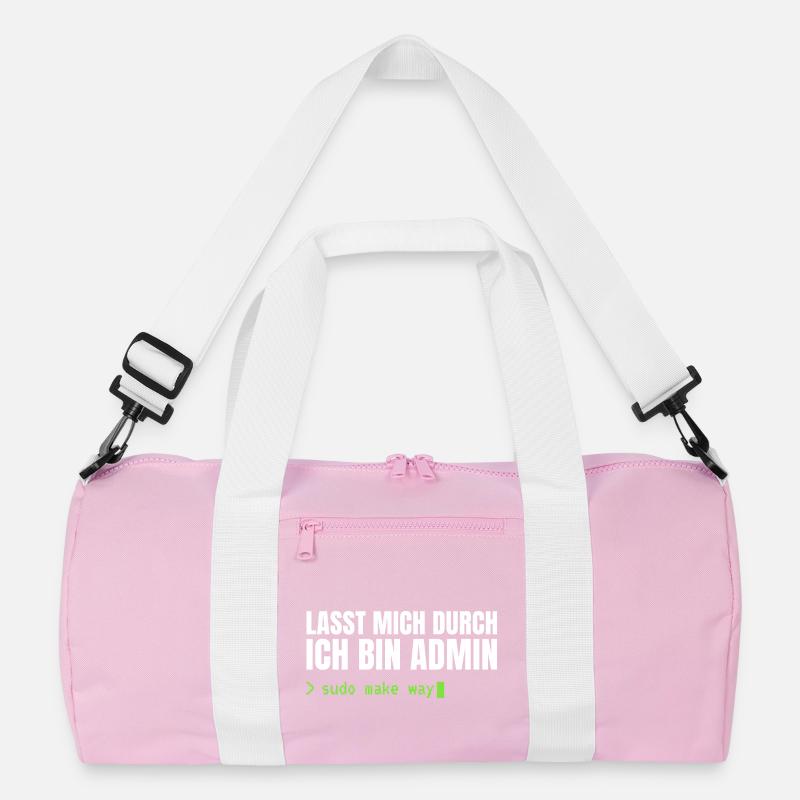 Lasst mich durch, ich bin Admin – Sudo Make Way Recycelte Duffel Bag