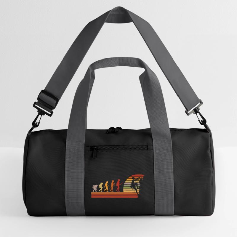 Evolution des Kletterns Retro Design Recycelte Duffel Bag