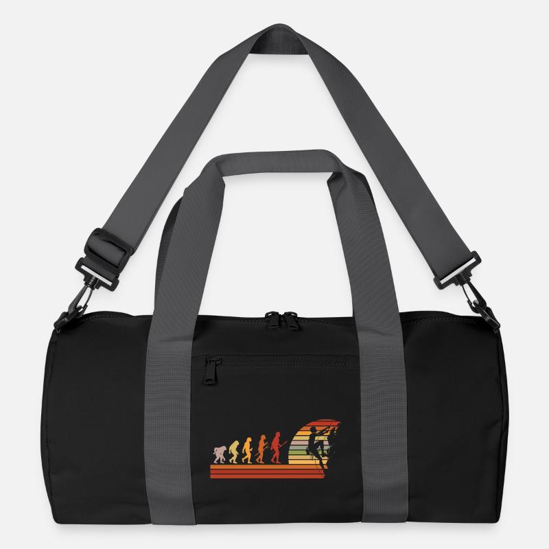 Evolution des Kletterns Retro Design Recycelte Duffel Bag