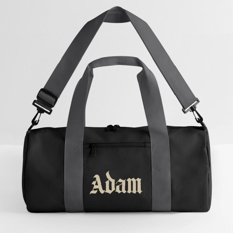 Adam Gothic Script Tee Recycelte Duffel Bag
