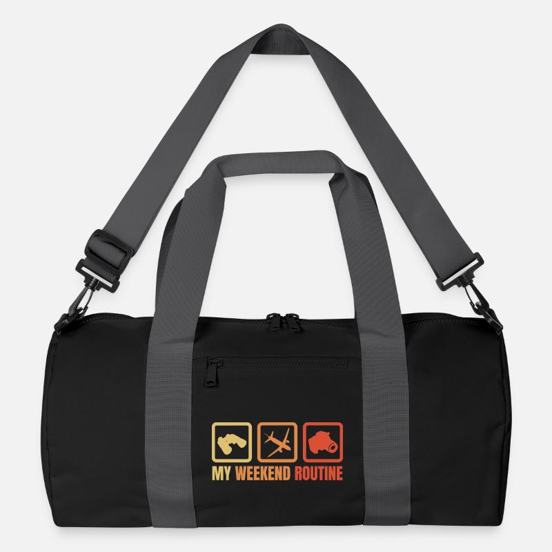 My weekend routine Recycled Duffel Bag