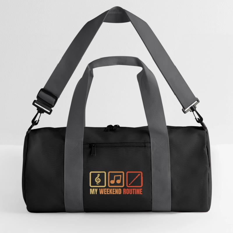 Flutists Weekend Program Recycled Duffel Bag