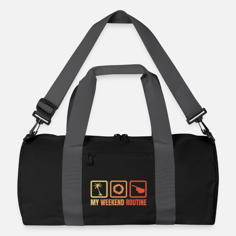 My Weekend Routine Recycled Duffel Bag