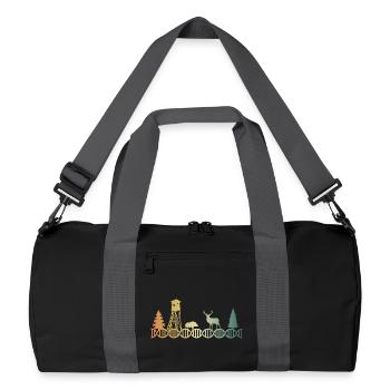 High Hunter Hunting DNA - Recycled Duffel Bag - black/graphite grey - Front