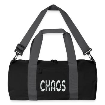 Chaos Coordinator Dad - Recycled Duffel Bag - black/graphite grey - Front