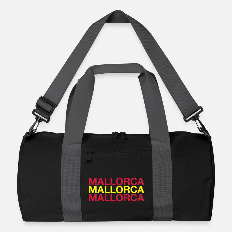 MALLORCA Spain Espana Spanien Spanish Flag Recycelte Duffel Bag