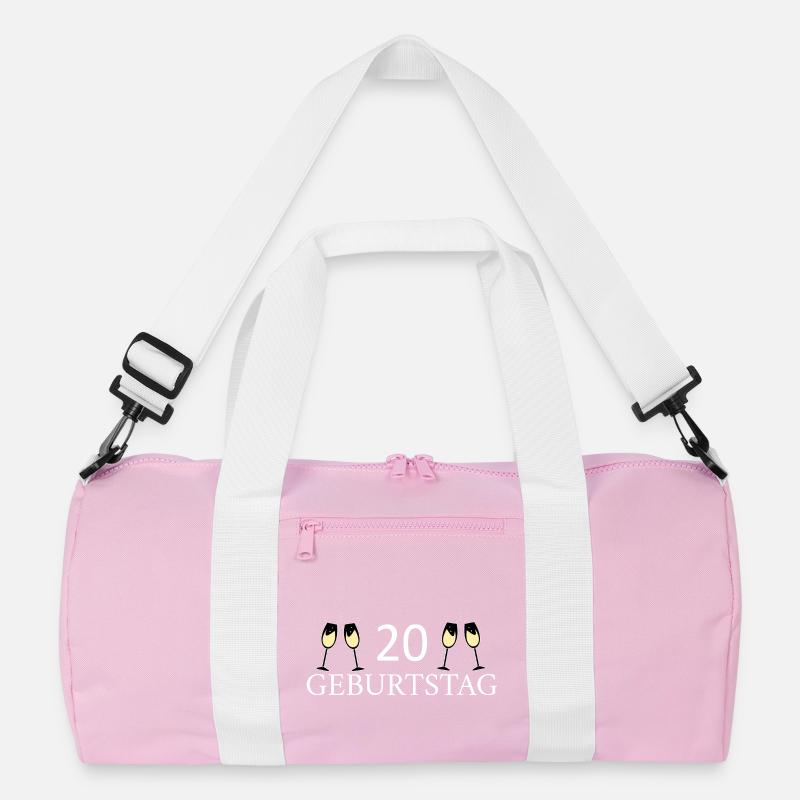 20th Birthday 20th Anniversary Recycled Duffel Bag