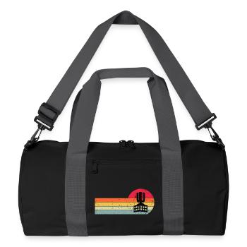 Dortmund U - Recycelte Duffel Bag - Schwarz/Graphitgrau - Vorne