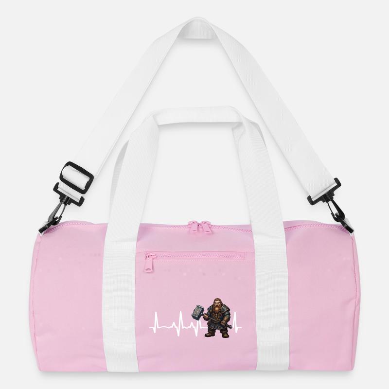 Dwarf Hammer Herzschlag Recycelte Duffel Bag
