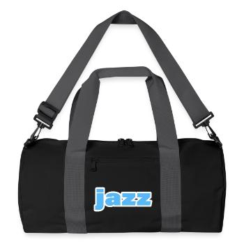 Jazz - Sac de sport recyclé - noir/gris graphite - Devant