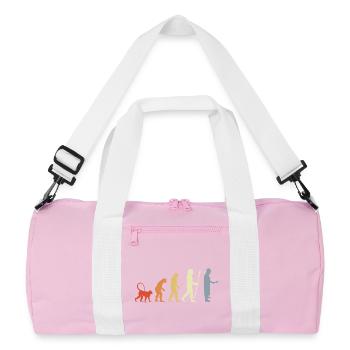Butcher Development - Recycled Duffel Bag - pink/white - Front