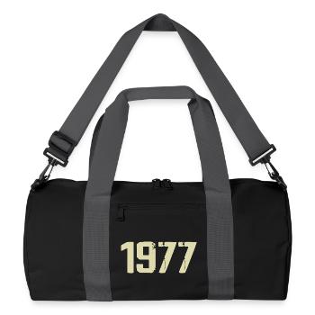 Jubilee 1977 - Recycled Duffel Bag - black/graphite grey - Front