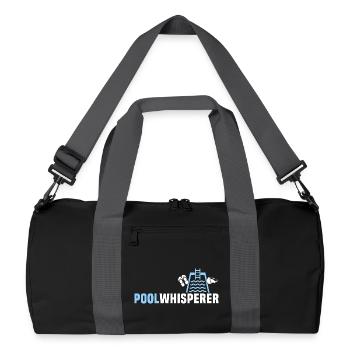 Les sauveteurs adorent les nageurs sauveteurs - Sac de sport recyclé - noir/gris graphite - Devant