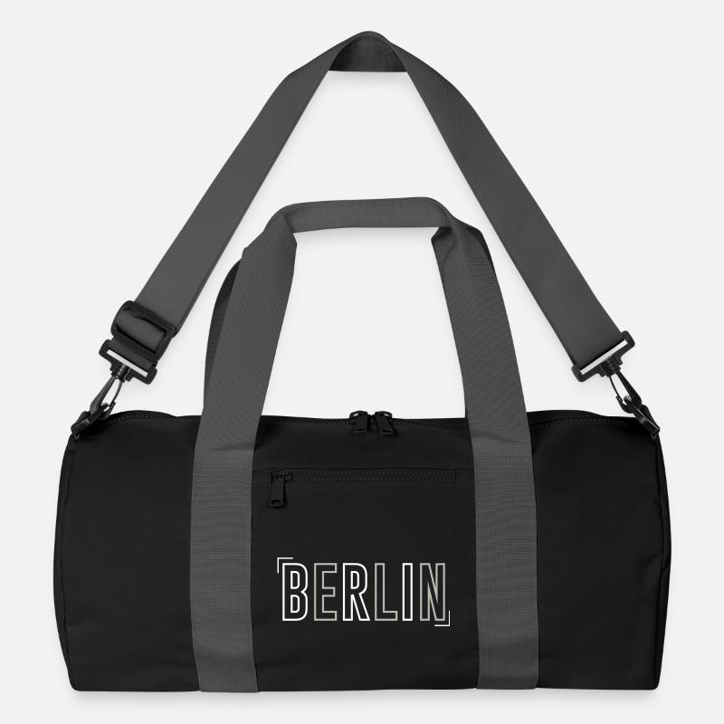 Berlin - Recycled Duffel Bag - black/graphite grey