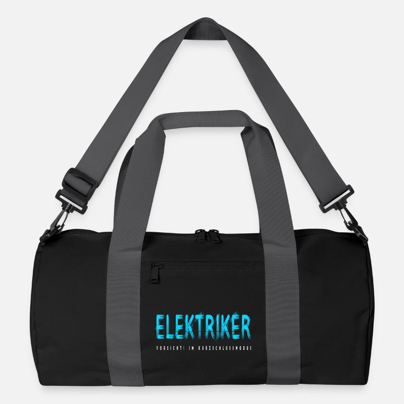 Elektriker Handwerker Design Recycelte Duffel Bag