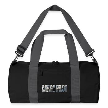 Cargo pilot C-27 - Recycelte Duffel Bag - Schwarz/Graphitgrau - Vorne