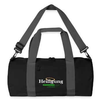 Heiligung - chargement - Heiligenschein - Sac de sport recyclé - noir/gris graphite - Devant